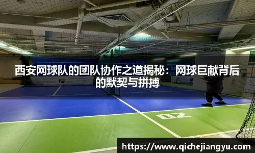 西安网球队的团队协作之道揭秘：网球巨献背后的默契与拼搏